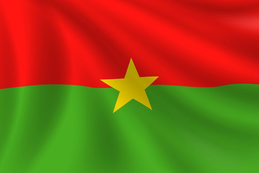 Bandeira de Burkina Faso