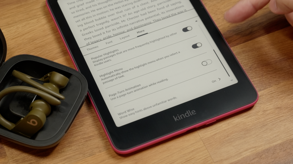 Domine o Kindle Paperwhite com estas 18 dicas e truques úteis Animação de virada de página do Kindle Paperwhite