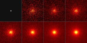 Novas imagens espaciais mostram uma lua mais brilhante que o sol