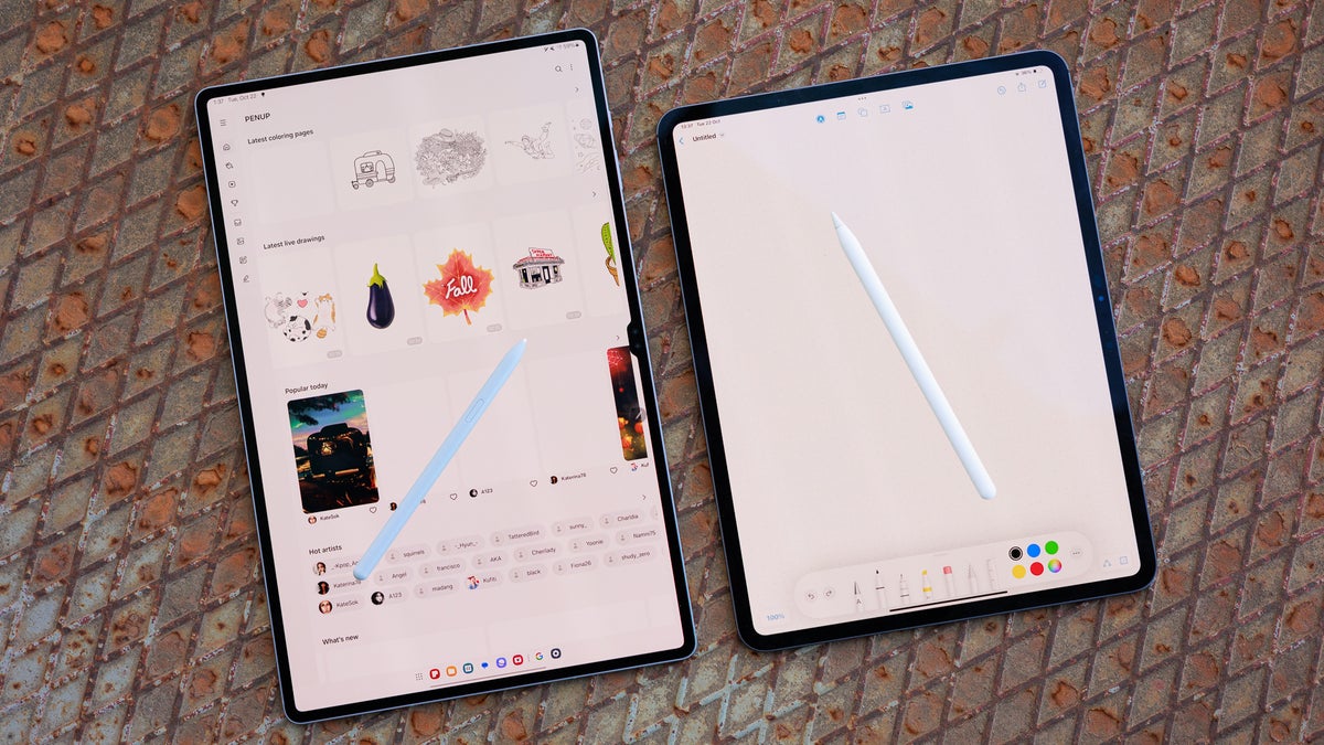 A Samsung S Pen ainda é melhor que o Apple Pencil