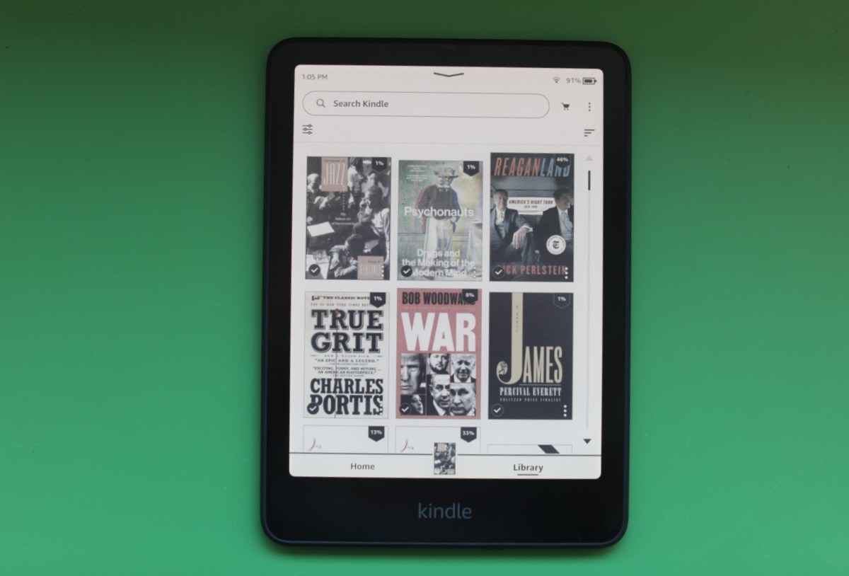 Análise do Amazon Kindle Colorsoft: uma abordagem silenciosa às cores