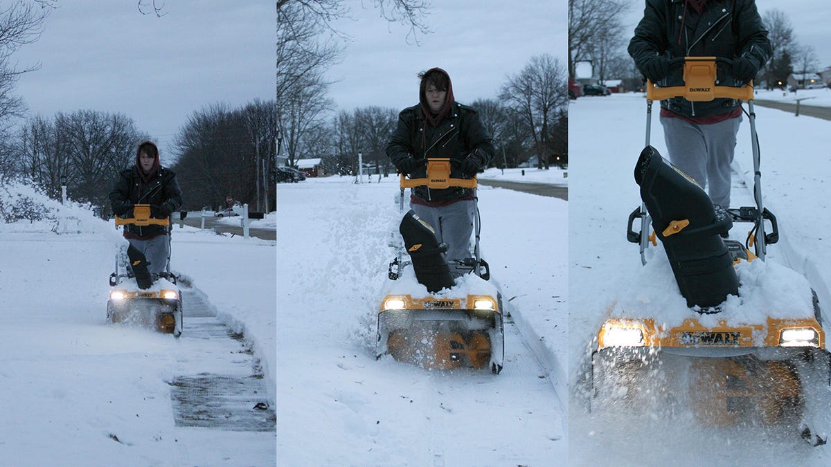 Cansado de trabalhar com pá? Este soprador de neve elétrico me ajuda a conquistar os invernos de Cleveland