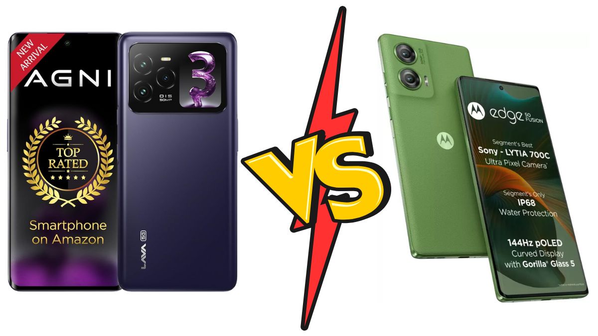 Lava Agni 3 5G vs Motorola Edge 50 Fusion: Qual é o melhor Mid-Ranger?