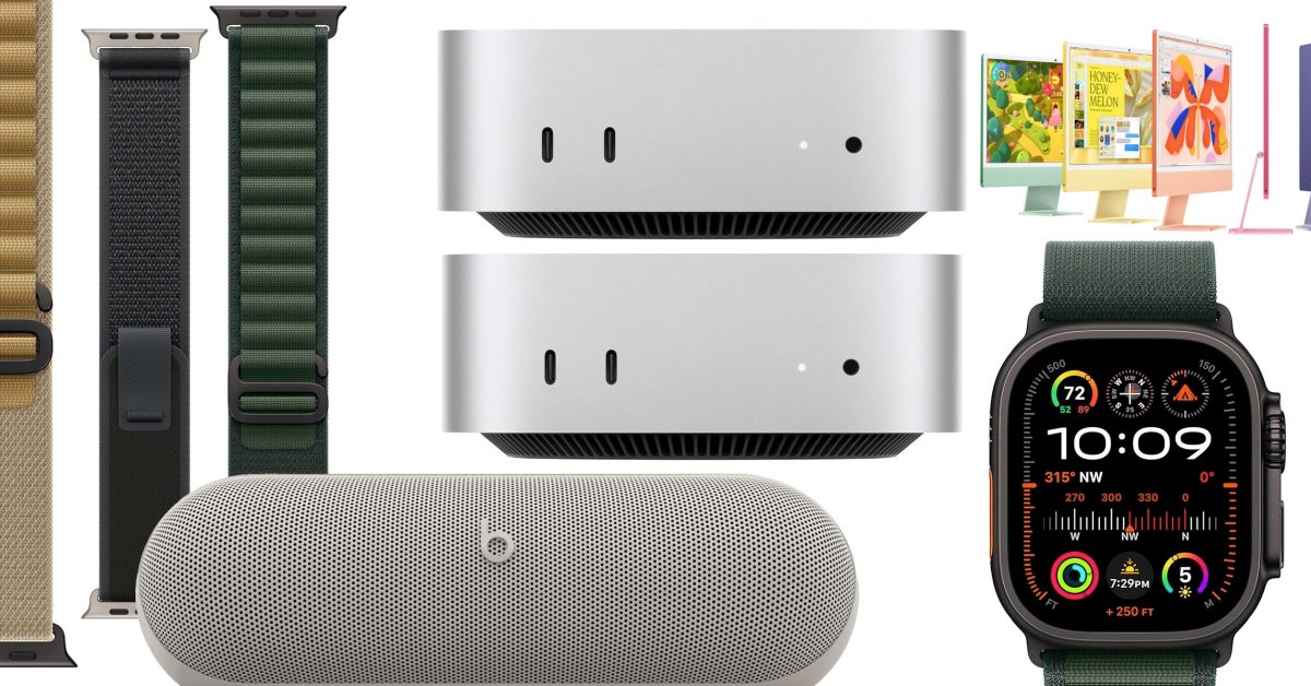 M4 Mac mini, carregador oficial Apple Watch, Beats Pill, mais 9to5Mac