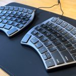 Mudei para um teclado ergonômico dividido por uma semana e isso estragou todos os outros periféricos para mim