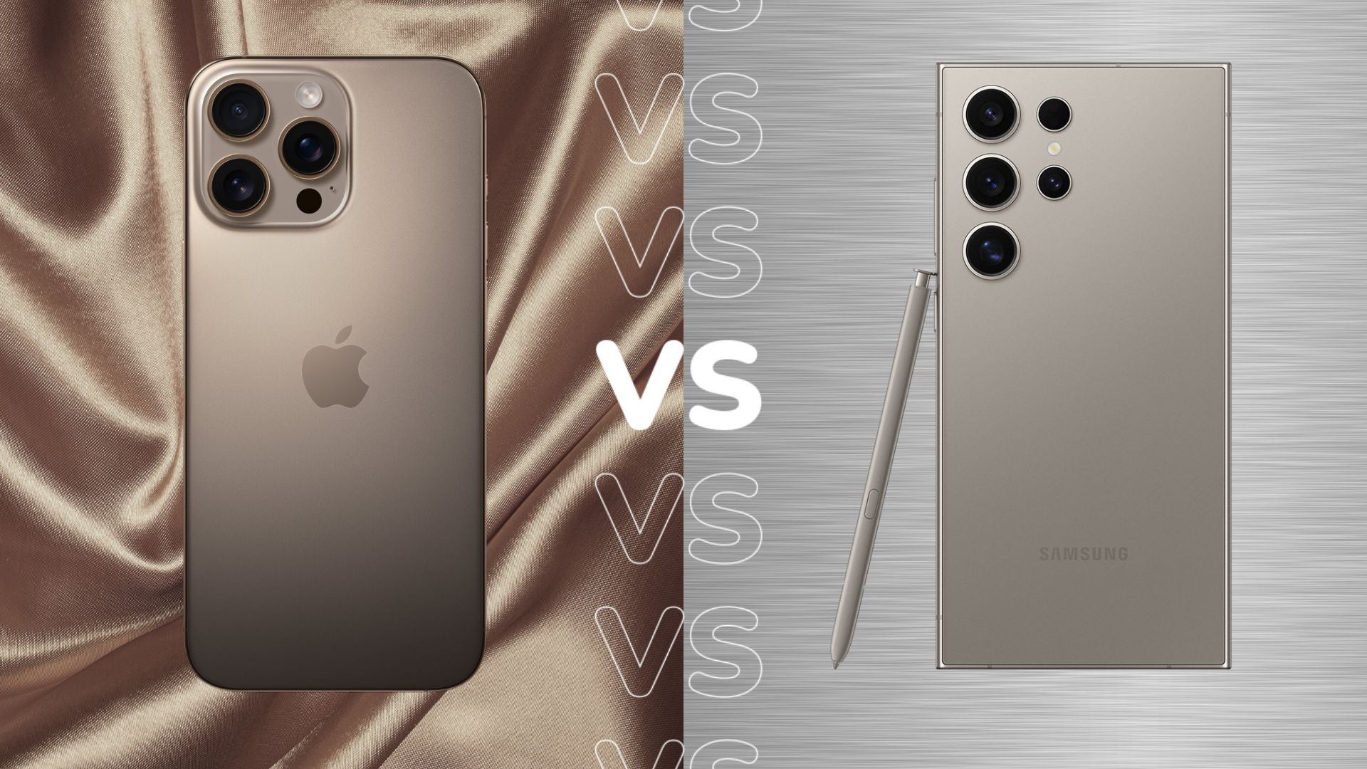 iPhone 16 Pro Max vs Samsung Galaxy S24 Ultra: Batalha dos Titãs