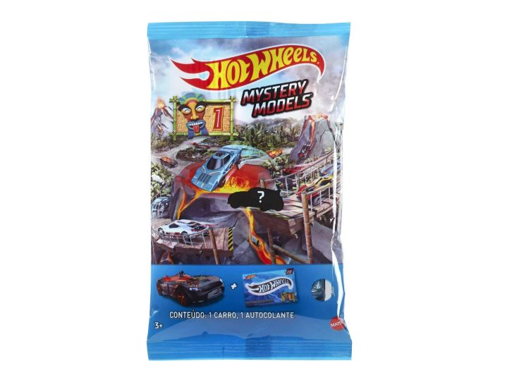 Obtenha um carro Hot Wheels aleatório com este pacote.