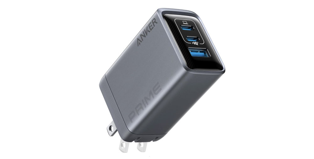 Carregador USB-C de 3 portas Anker Prime 100W