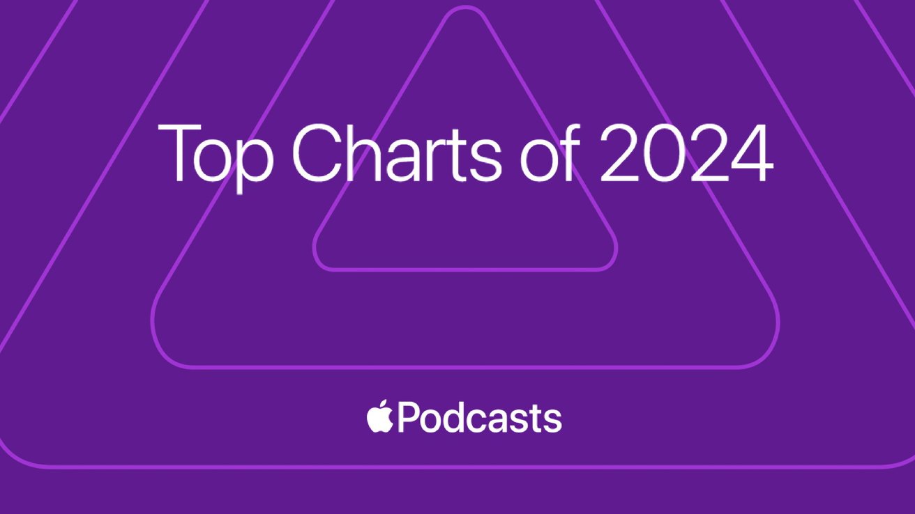 Apple divulga os principais gráficos do Apple Podcast para 2024