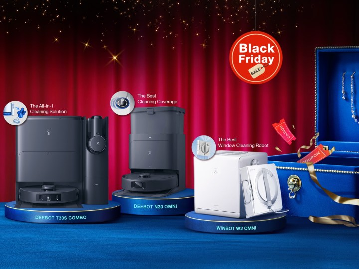 Promoção de venda ECOVACS Black Friday