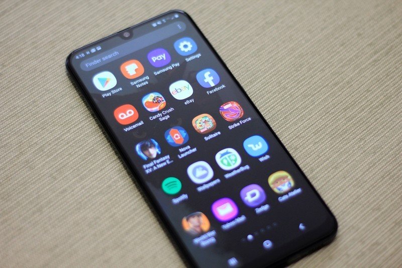 Bloatware do Galaxy A50