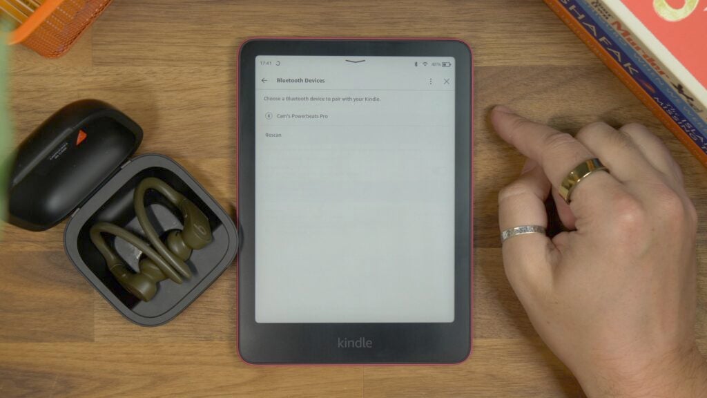 dicas do kindle emparelhamento bluetooth