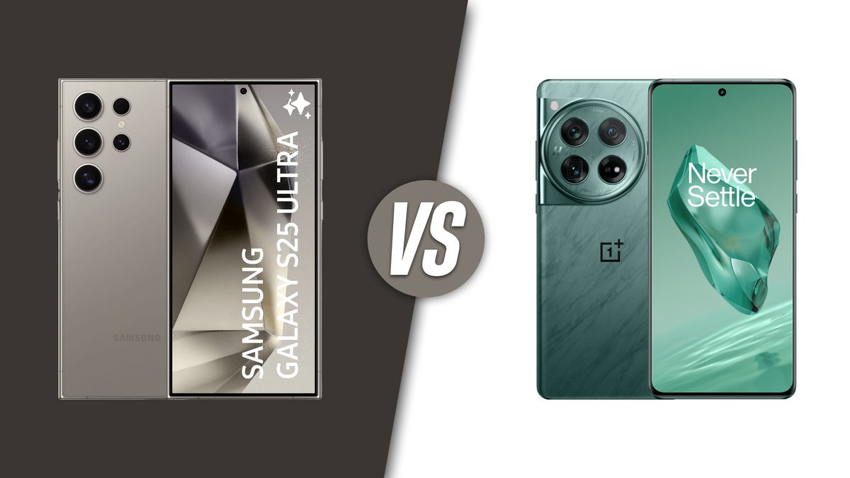 Galaxy S25 Ultra vs OnePlus 13: Possivelmente a comparação mais divertida para 2025