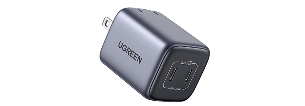 Carregador Ugreen 45W USB-C 2 portas