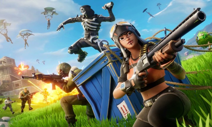 Fortnite E arte principal