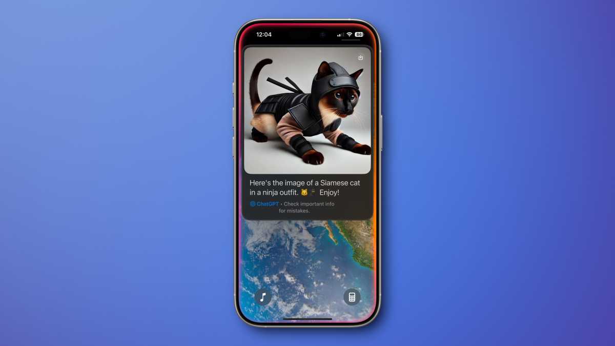 iOS 18.2 ChatGPT Gato Ninja