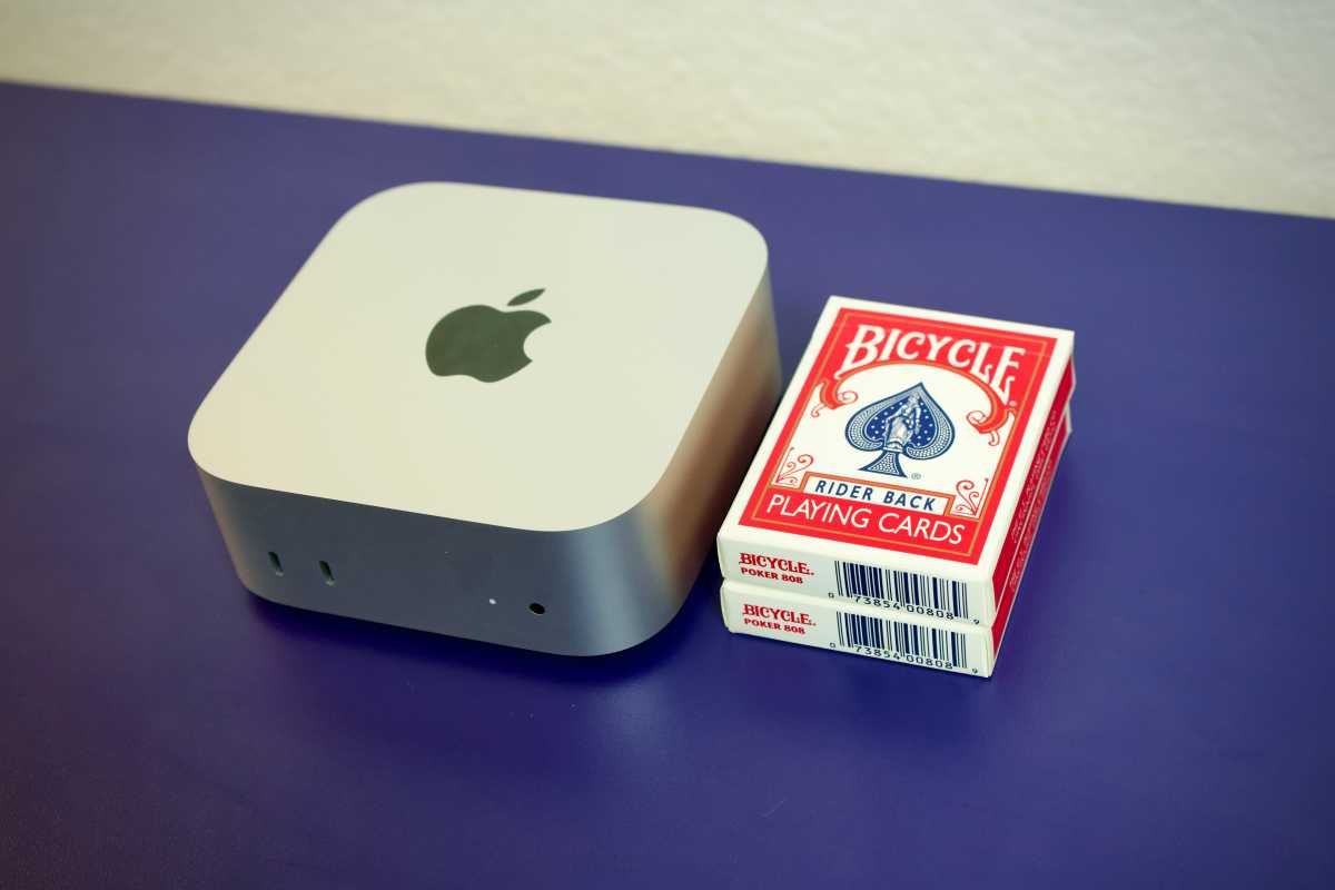 Cartas de jogar M4 Mac mini