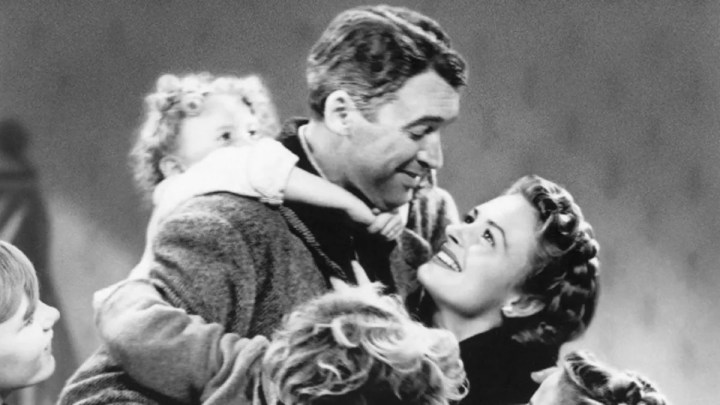 James Stewart e Donna Reed em É uma Vida Maravilhosa.