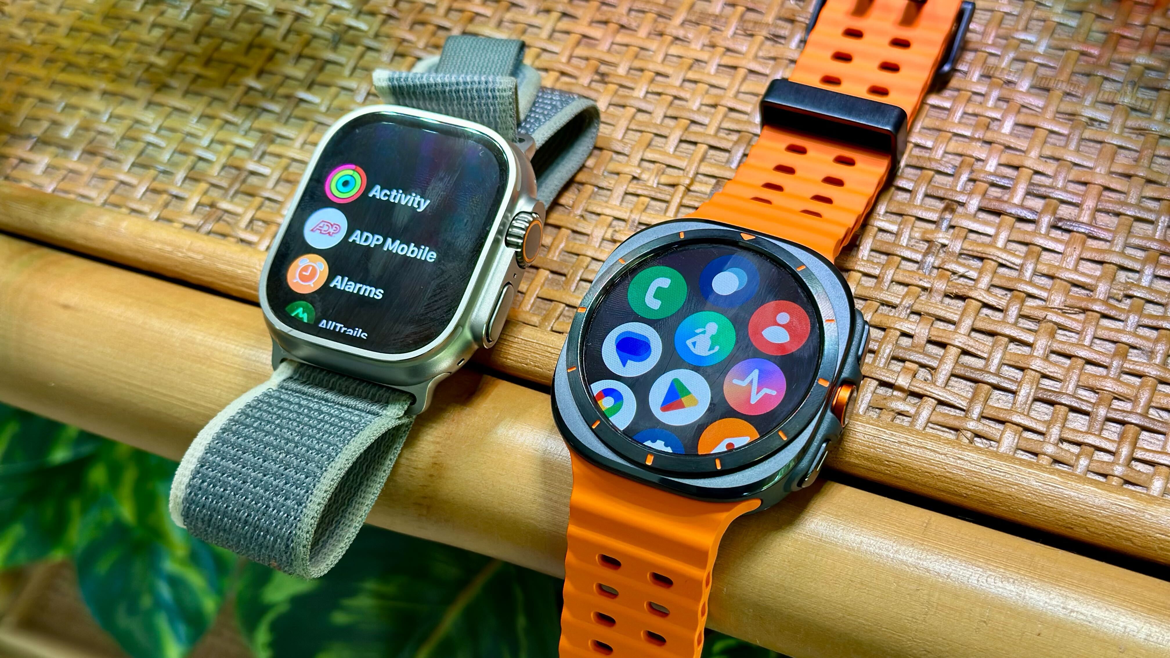 Samsung Galaxy Watch Ultra x Apple Watch Ultra 2