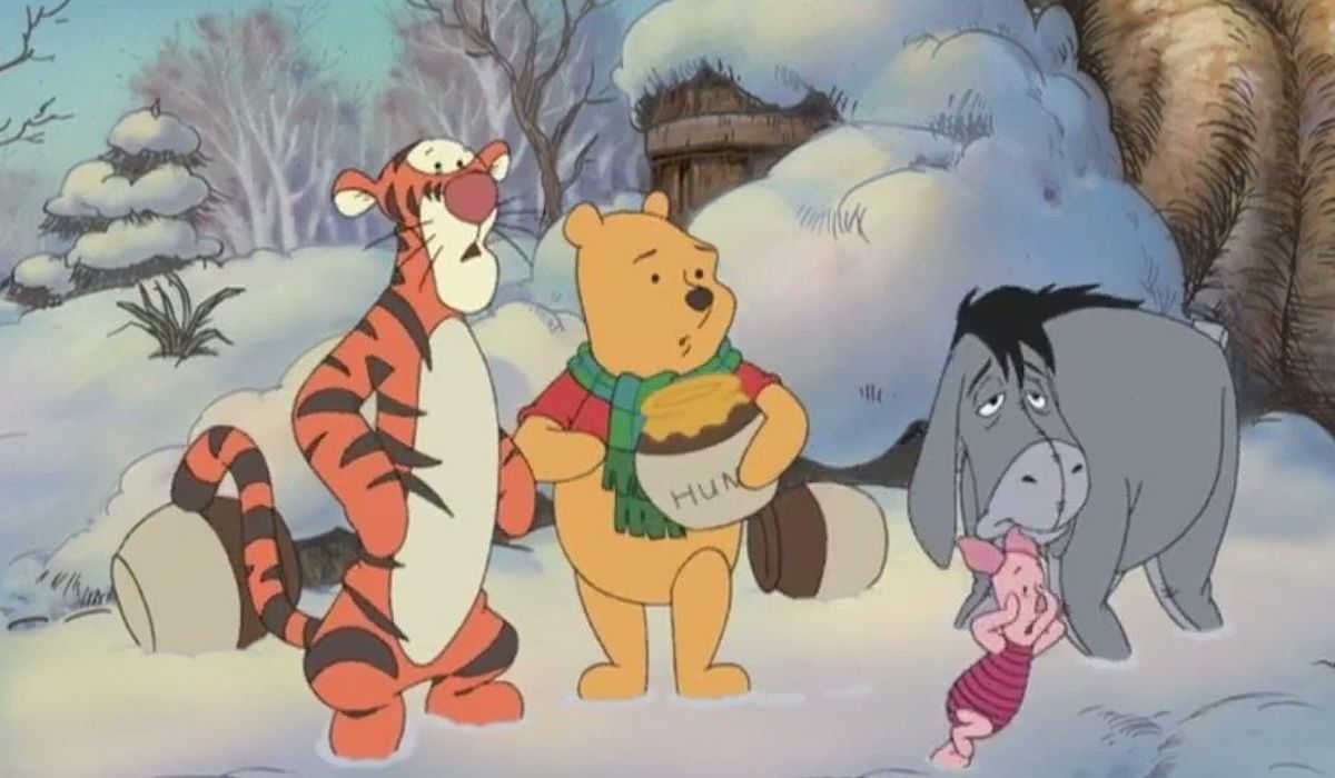 Pooh, Tigrão e o resto em Um Ano Muito Feliz Pooh