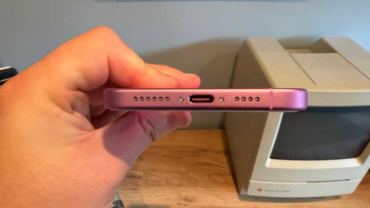 Porta de carregamento USB C para iPhone 16 Plus