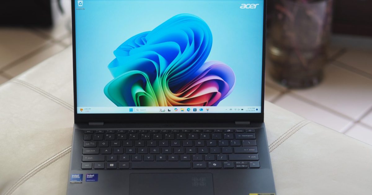 Análise do Acer Swift 14 AI: duração da bateria por dias