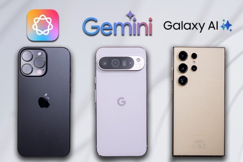 Apple Intelligence vs Google Gemini vs Galaxy AI: quais são as diferenças?