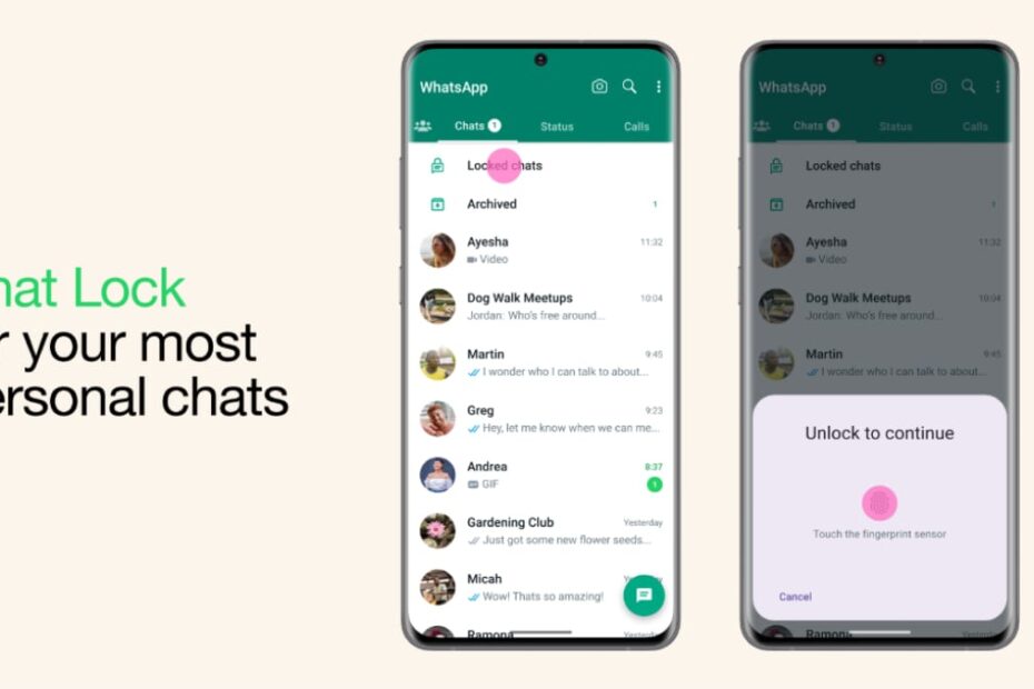 Como desbloquear bate-papos do WhatsApp no ​​Android e iOS: um guia passo a passo