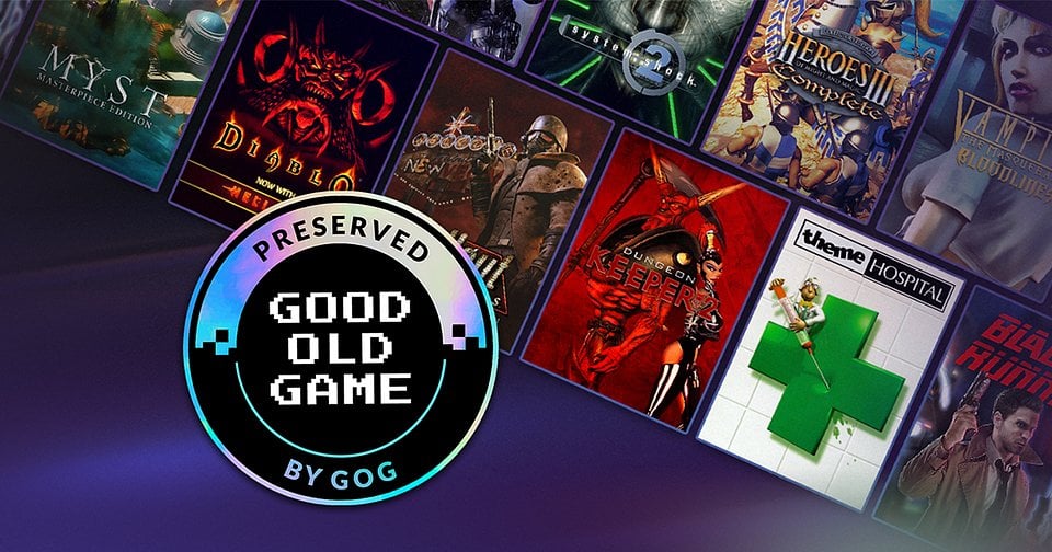 Programa de preservação dos bons e velhos jogos GOG