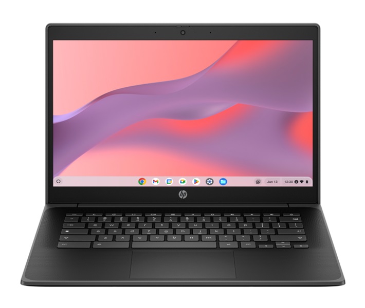 O Chromebook HP Fortis G1i, versão com tela de 14 polegadas.