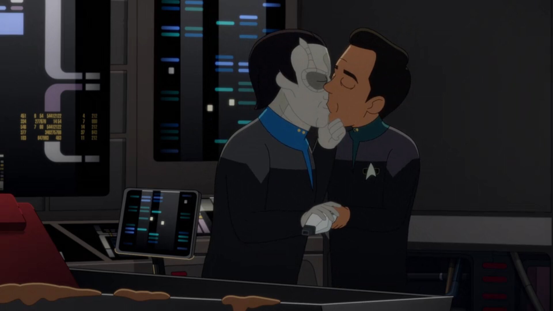 Star Trek Convés Inferiores Garak Bashir Beijo