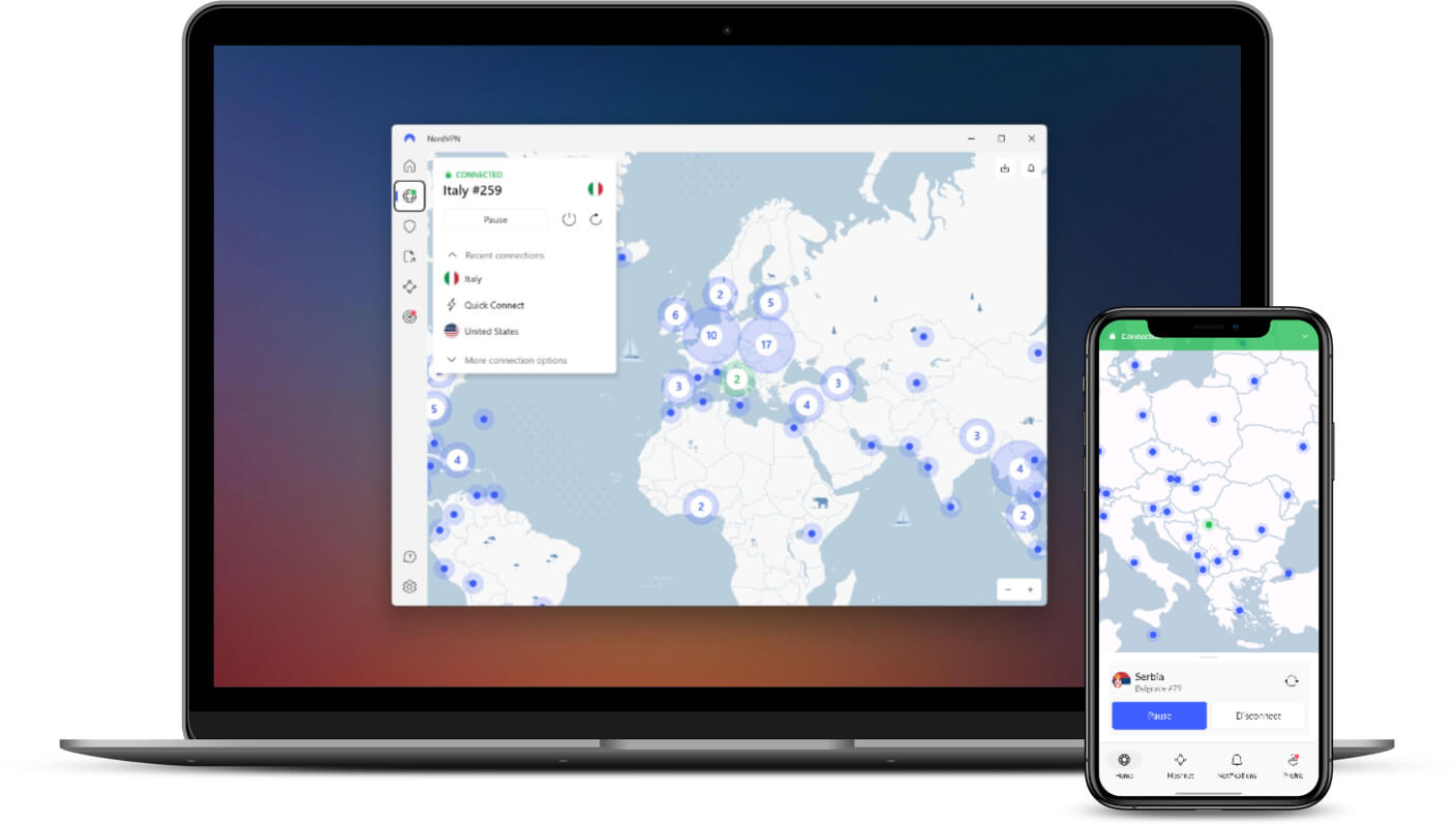 Aplicativos NordVPN