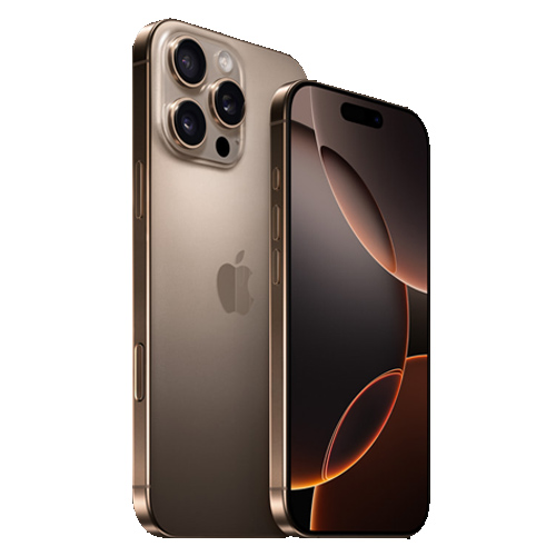 Quadrado de renderização do iPhone 16 Pro 