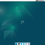 Desktop Xfce rodando em Linux.