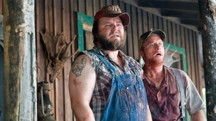 Tyler Labine e Alan Tudyk em Tucker e Dale vs.