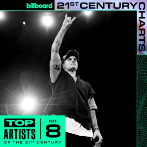 Billboard do século 21 nas paradas Justin Bieber