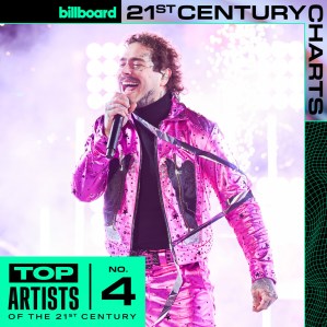 Gráficos da Billboard do século 21 Post Malone