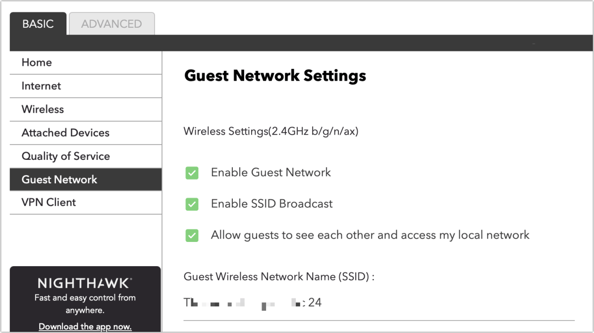 Configuração NetGear