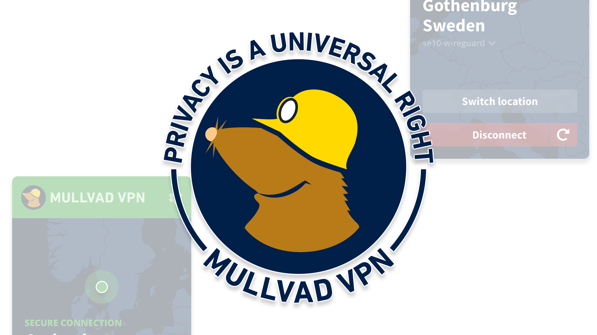 Logotipo Mullvad VPN