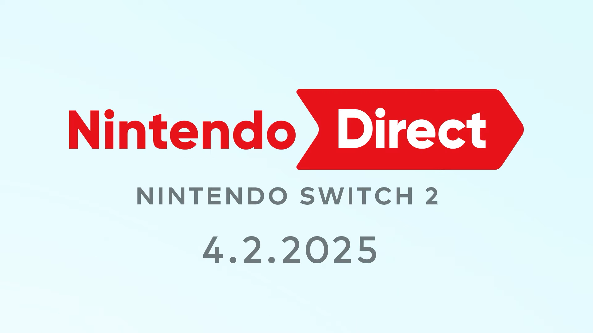 Logotipo direto do Nintendo Switch 2.