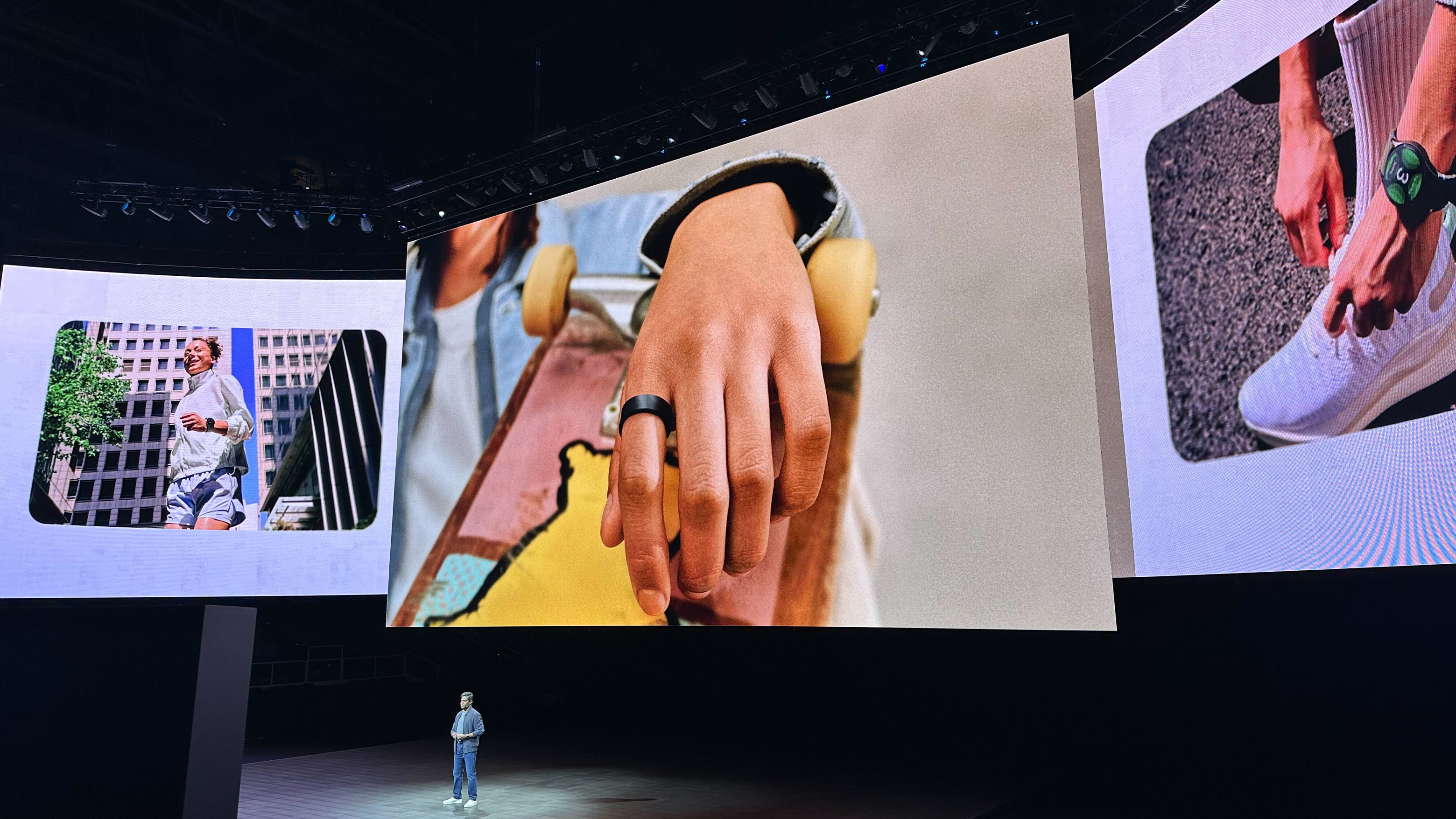 O Samsung Galaxy Ring na Samsung Unpacked 2025