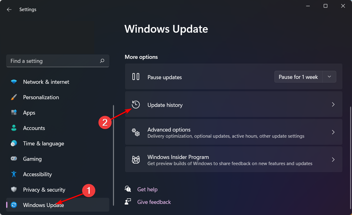 Windows-update-History LogiteHC Unificação não funcionando