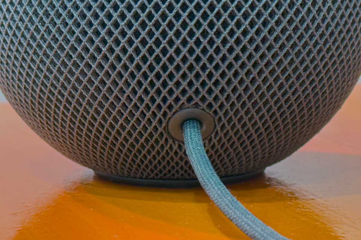 HomePod mini cabo de alimentação