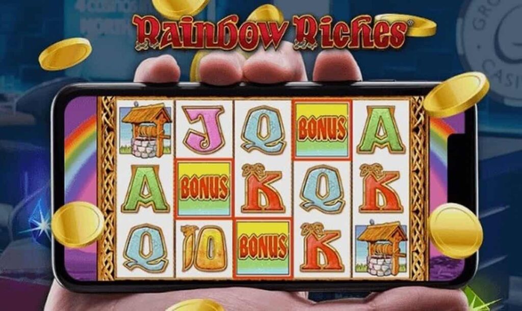 Aplicativo de jogo de slots Rainbow Riches