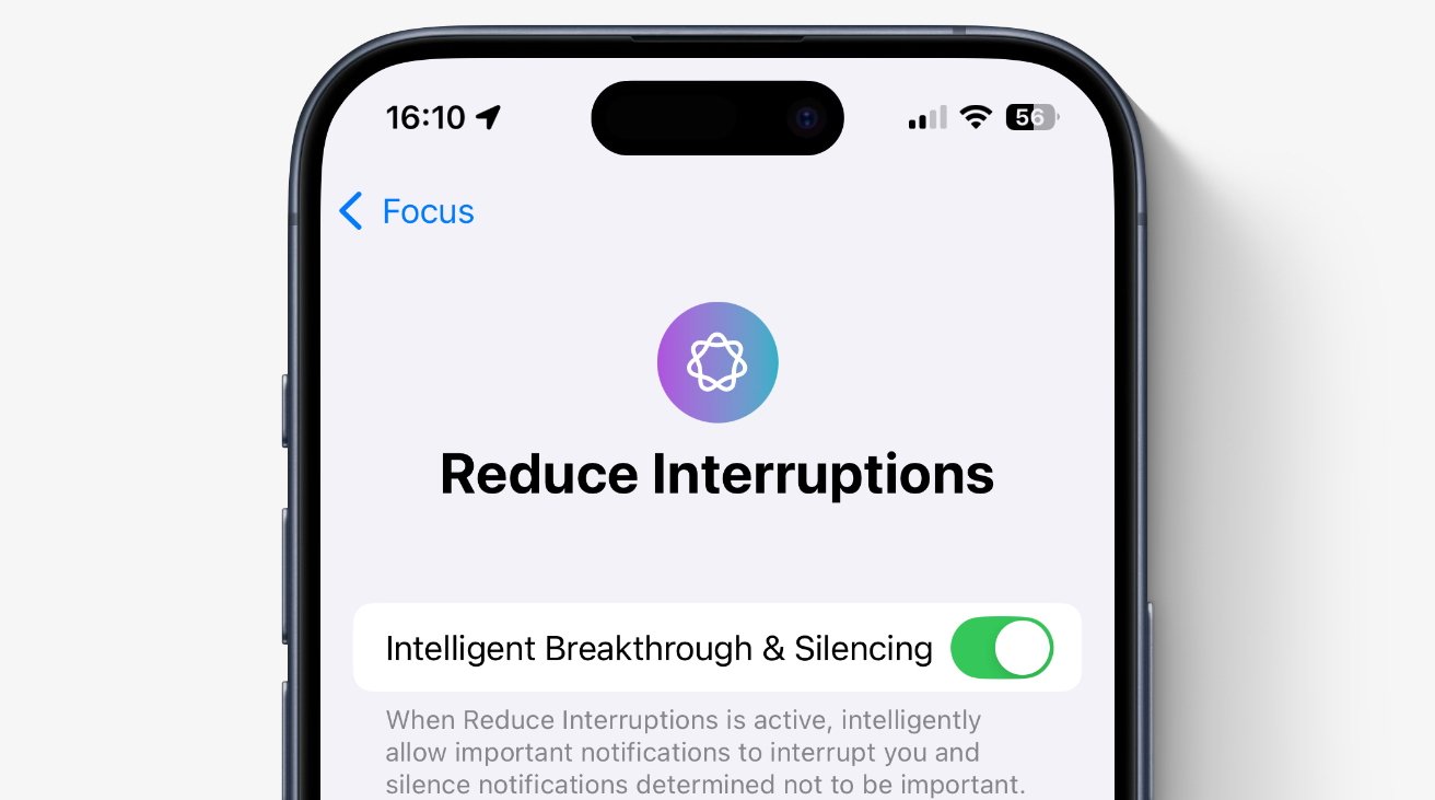 Como usar Reduzir Interrupções no iOS 18 e o que ele faz