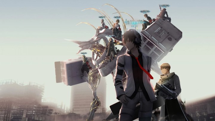 O elenco de personagens em Freedom Wars: Remastered