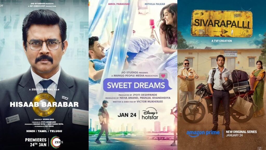 Lançamentos OTT esta semana (20 a 26 de janeiro): Hisaab Barabar, Sweet Dreams e muito mais