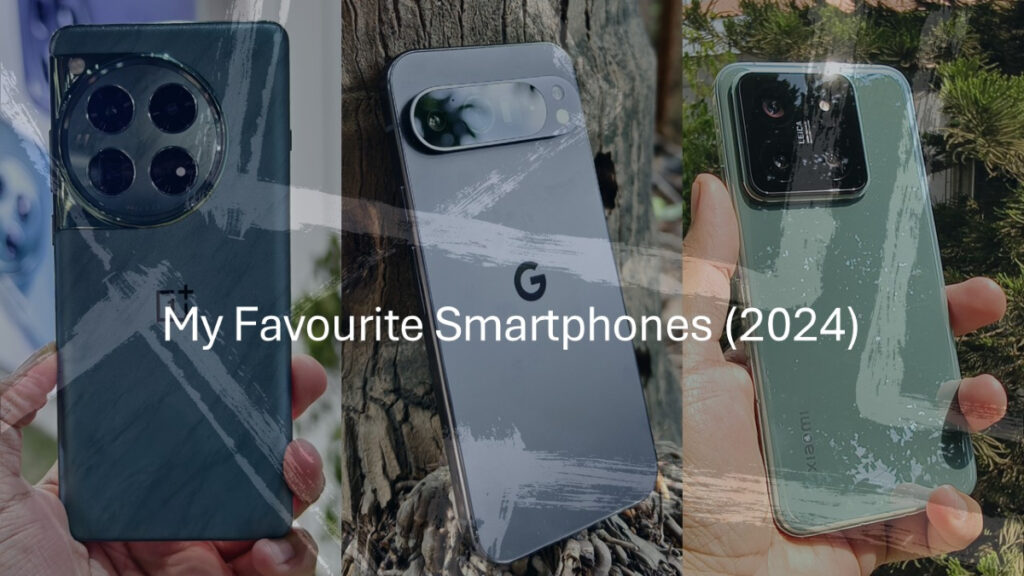 Meus cinco principais smartphones em 2024 | Pixel 9 Pro XL, Vivo X100 Pro, Xiaomi 14, OnePlus 12 e Vivo V40