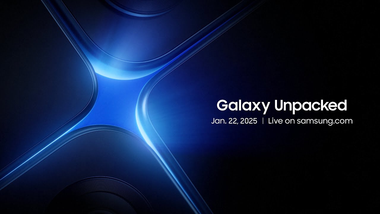 Convite para Galaxy Unpacked janeiro de 2025 | Samsung-YouTube