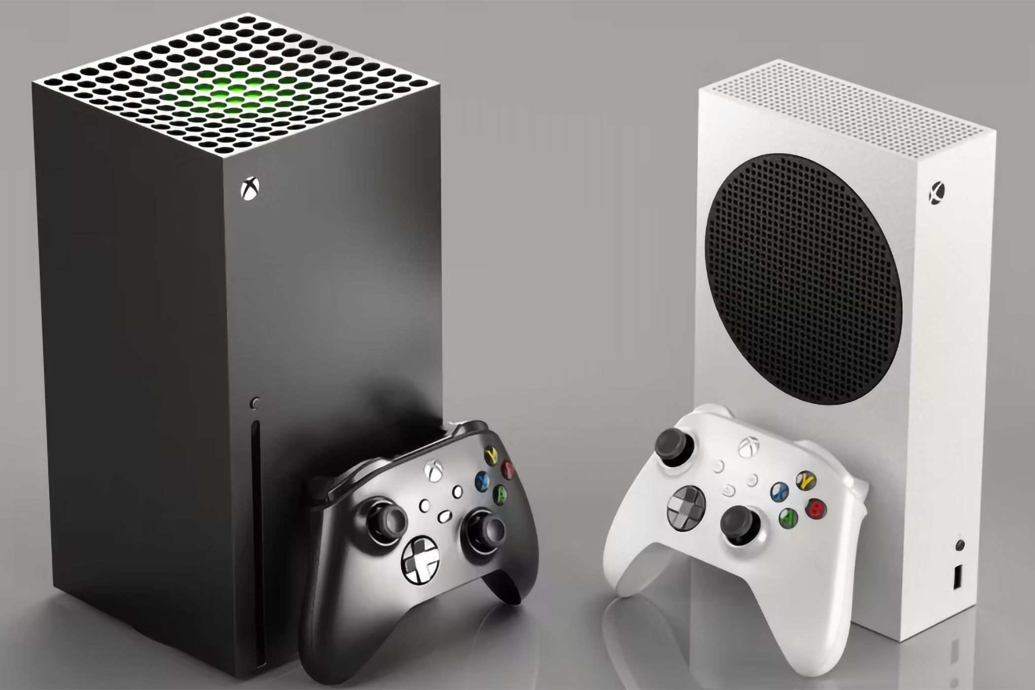 Consoles Xbox Series X e Xbox Series X.